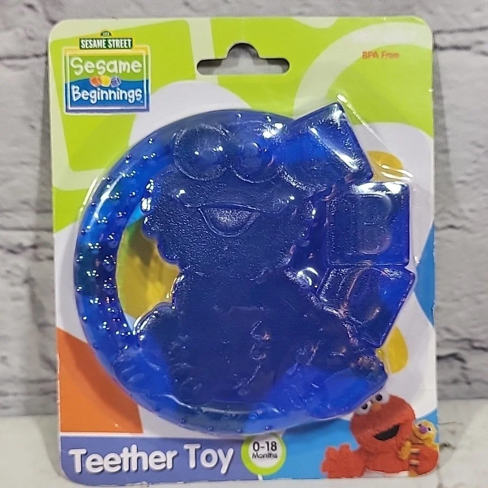 Sesame Street Beginnings Elmo Water-Filled Teether Toy Lot Of 2‎ New In Package